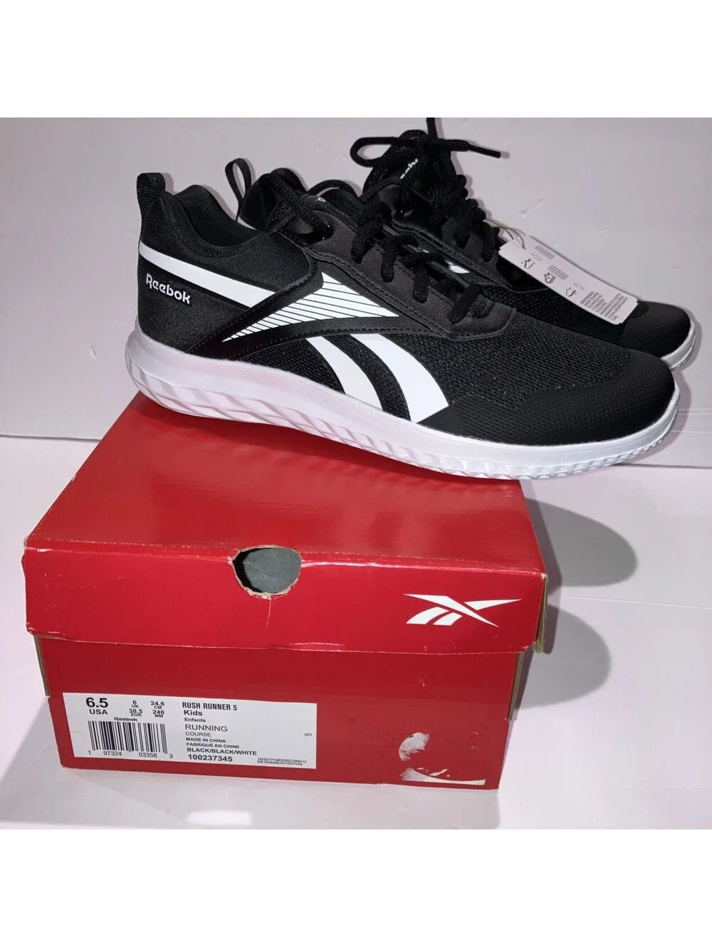 Reebok Rush Runner 5 Sneakers Women's 8 Youth 6.5 NEW